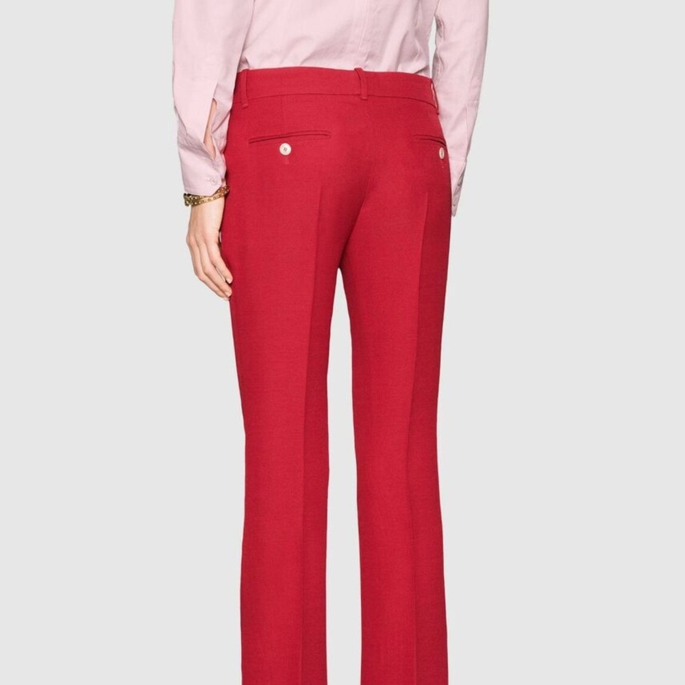 ❤️🔥Gucci cropped wool dress trousers